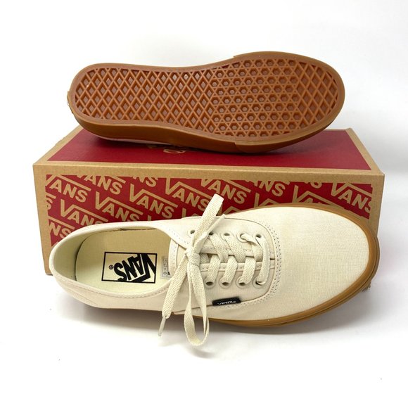 VANS Authentic Gum Canvas Caramel  Men Sneakers - Picture 4 of 15